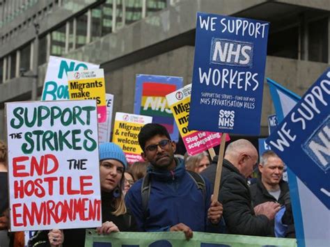 UK protest backs health staff as doctors prepare to strike